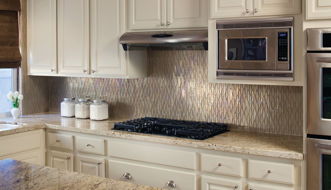 World Mosaic Tile Oceanside Glasstile Glass Vancouver Bc Muse Cane Iridescent