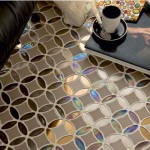 Mosaic floor tile
