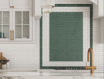 Walker Zanger 6th Avenue Jade Gloss Hexagon Mosaics